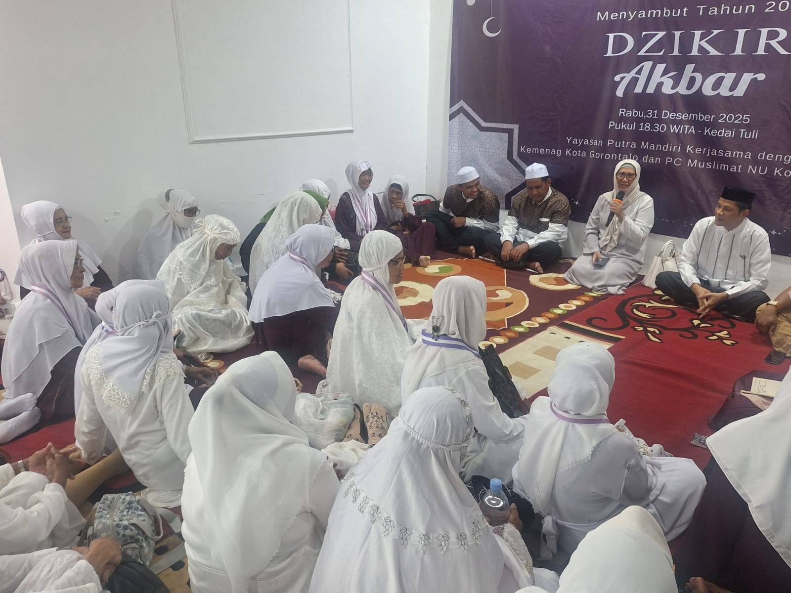 Plt. Kepala KUA Sipatana Hadiri Zikir Bersama Penyandang Disabilitas dan Lansia Sambut Tahun Baru 2026