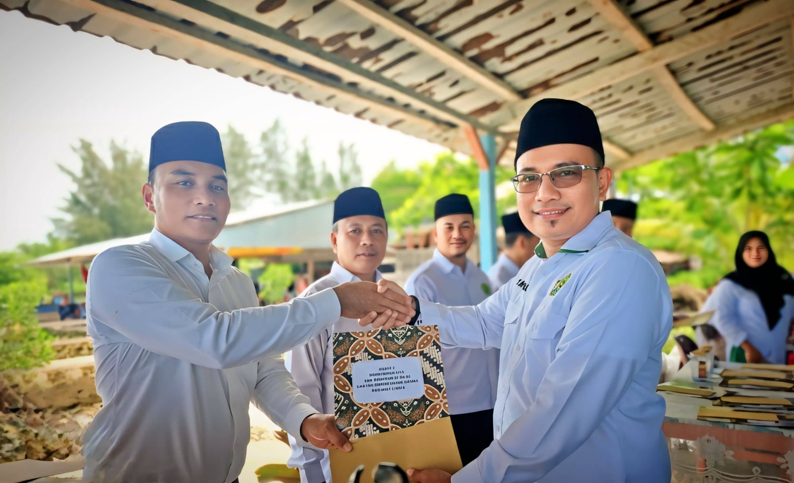 KUA Tuhemberua Hadiri Upacara HAB: Raih Juara I Lomba Kebersihan KUA