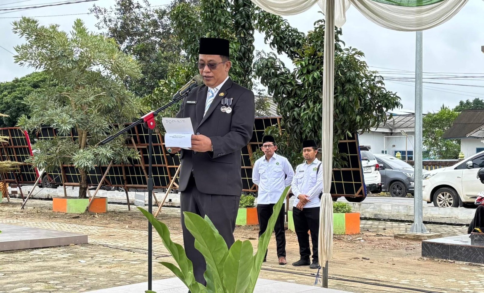 Kepala Kemenag Jadi Pembina Upacara HAB ke 80, Upacara Berjalan Sukses