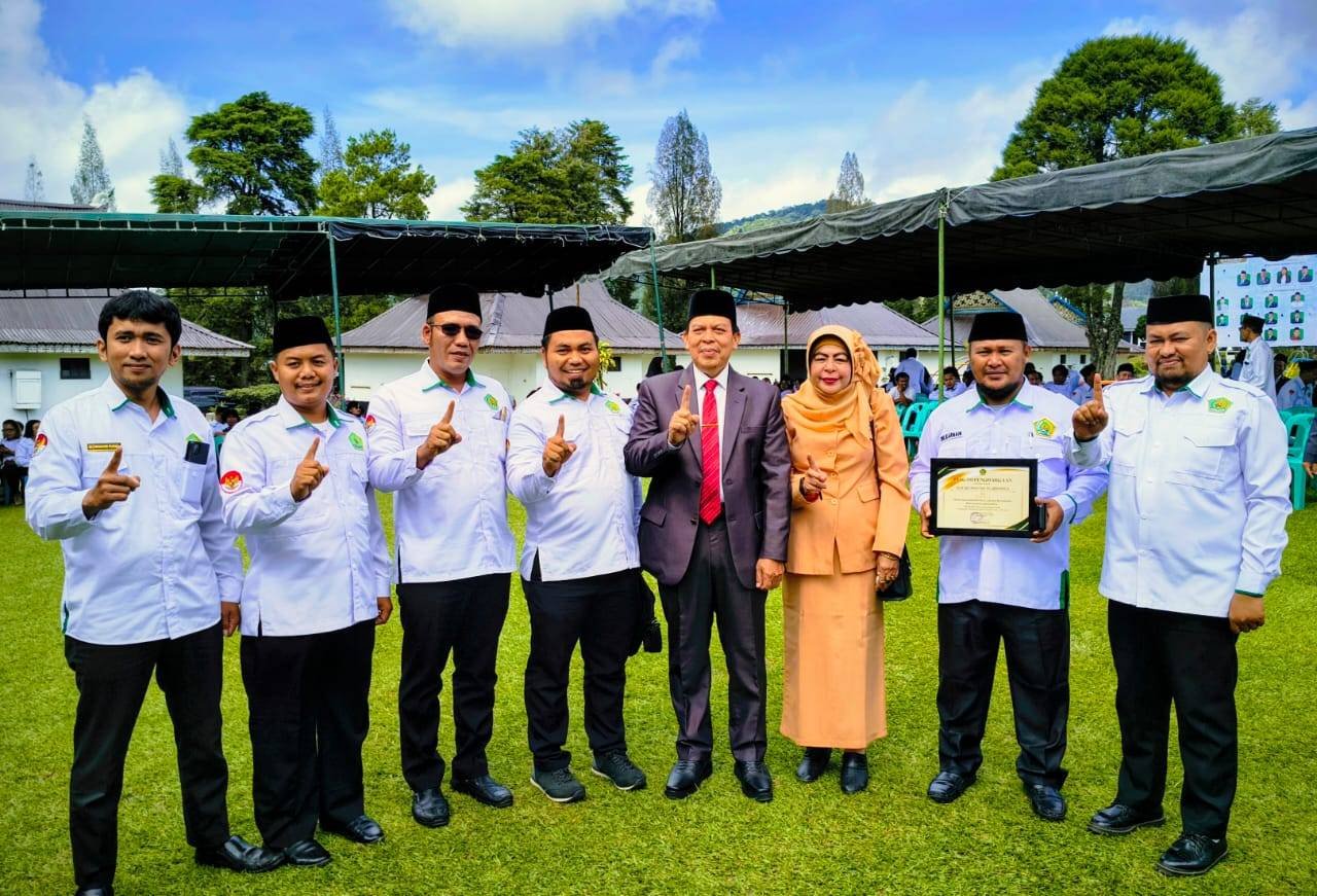 KUA Tigabinanga Raih Juara I: Pelayanan, Administrasi, Sarana Prasarana Inovasi dan Menejarial se- Kemenag Karo
