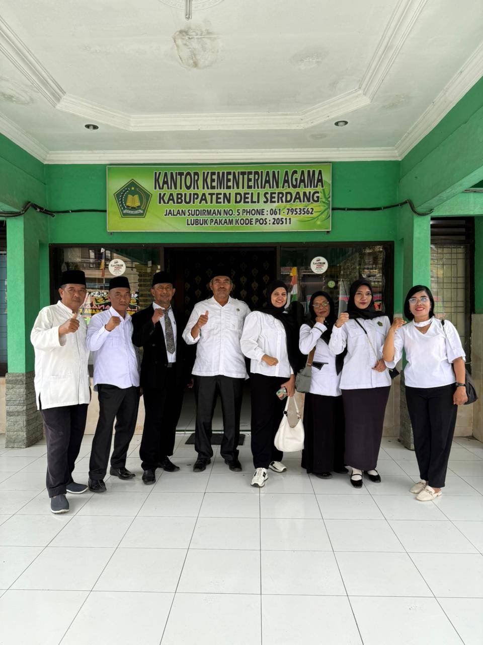 KUA Pancur Batu Ikuti Upacara HAB Ke-80, Tegaskan Kerukunan dan Sinergi Umat