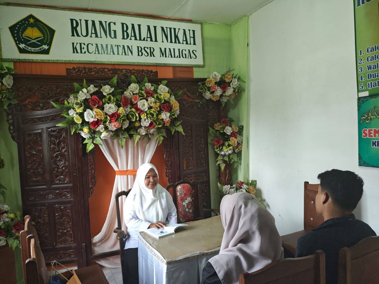 Awali Tahun Baru dengan Semangat, KUA Bosar Maligas Gelar Bimbingan Pra Nikah