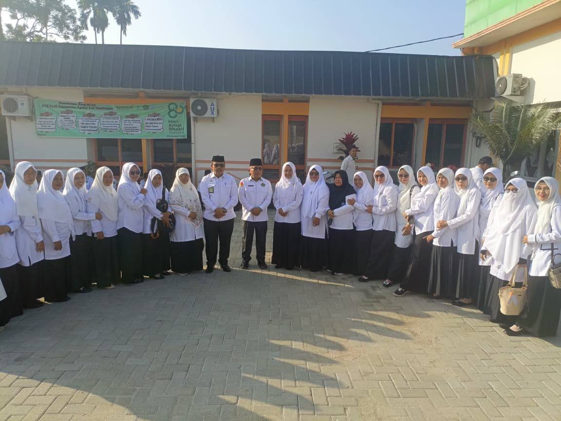 ASN PPPK KUA Bosar Maligas Hadiri Apel Bulanan Kementerian Agama Kabupaten Simalungun