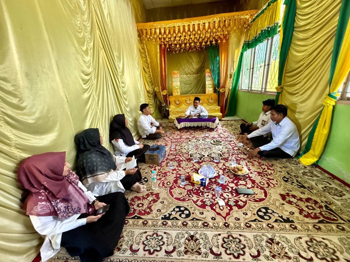 Awali Masa Tugas, Kepala KUA Medang Kampai Pimpin Rapat Perdana
