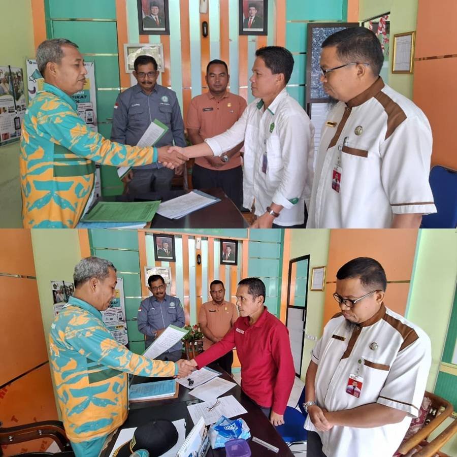 Penghulu KUA Kuantan Tengah dan Kuantan Mudik di Tauliyah Wali Hakim Oleh Kasi Bimas