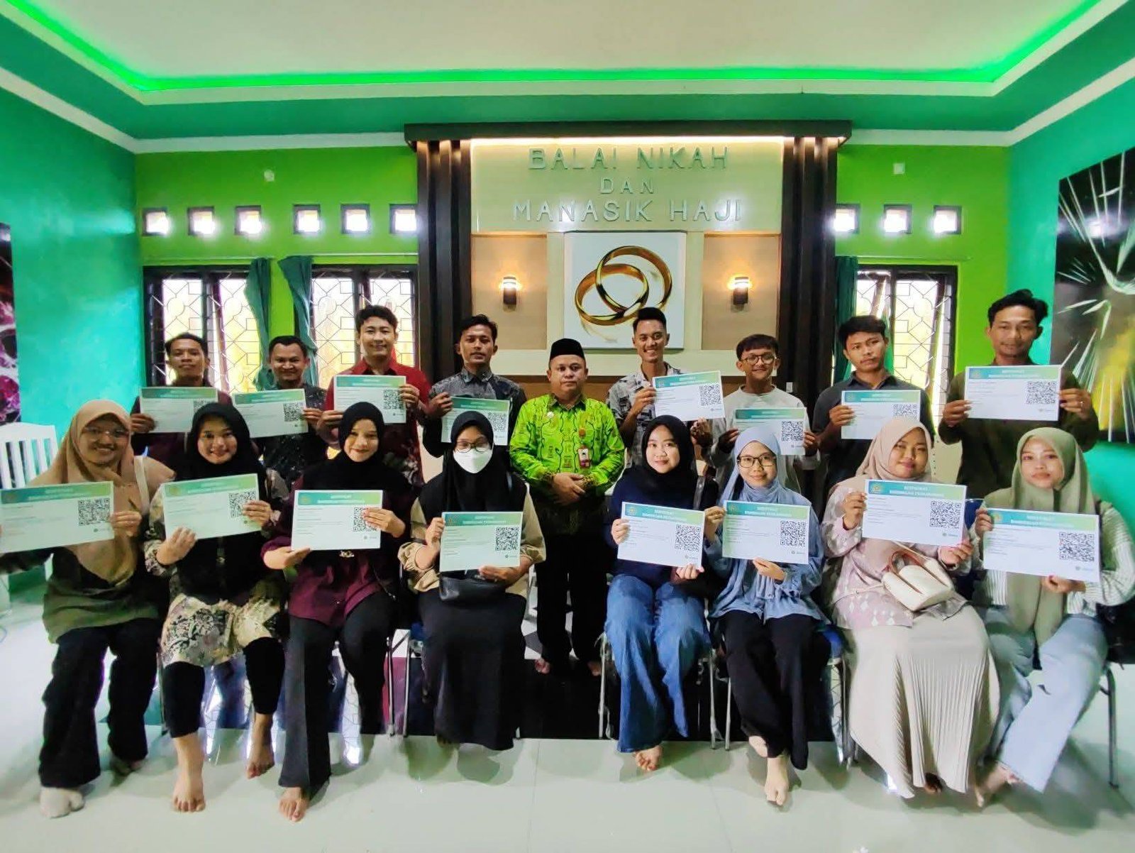 Awali Tahun 2026, KUA Salawati Bekali 8 Pasang Calon Pengantin Melalui Bimwin dan 