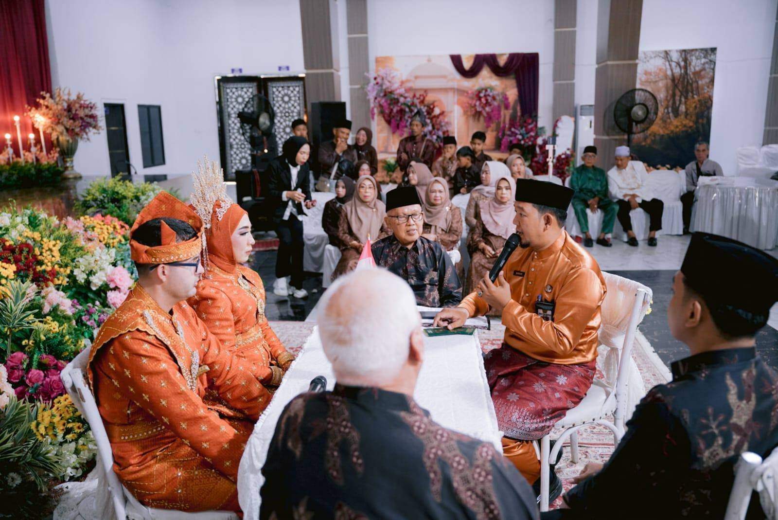 Fasih Ucapkan Kabul, WNA Asal Turki Resmi Menikah di Kota Dumai