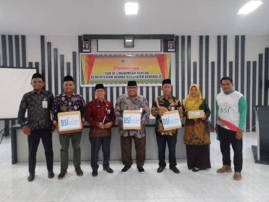 Kepala KUA Bathin Solapan Ikuti Pembinaan ASN di Lingkungan Kemenag Kabupaten Bengkalis