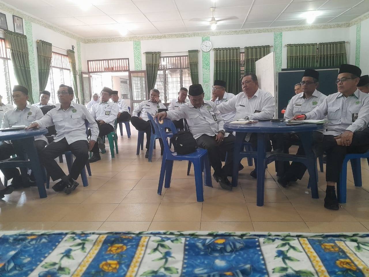 Ka. KUA Gunung Maligas Ikuti Rakor Dengan Jajaran Kemenag Simalungun