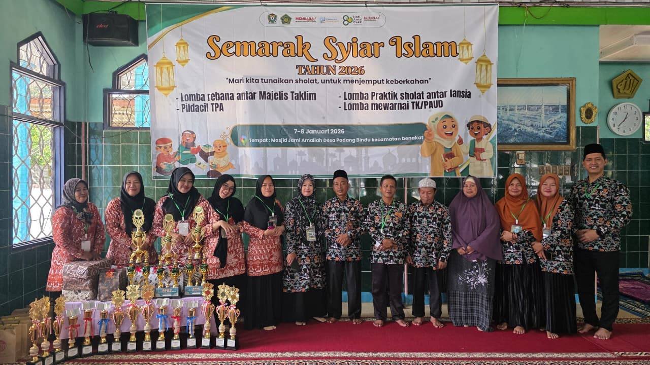 Lomba Semarak Syiar Islam KUA Benakat Sukses Digelar