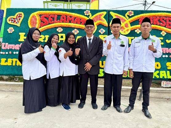 Kepala KUA Kec. Bantan beserta Staf Ikuti Apel Peringatan HAB ke-80 di Kementerian Agama Bengkalis