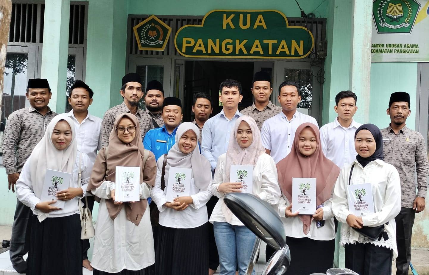 Wujudkan Keluarga Berkualitas, KUA Pangkatan Gelar Bimwin bagi Calon Pengantin