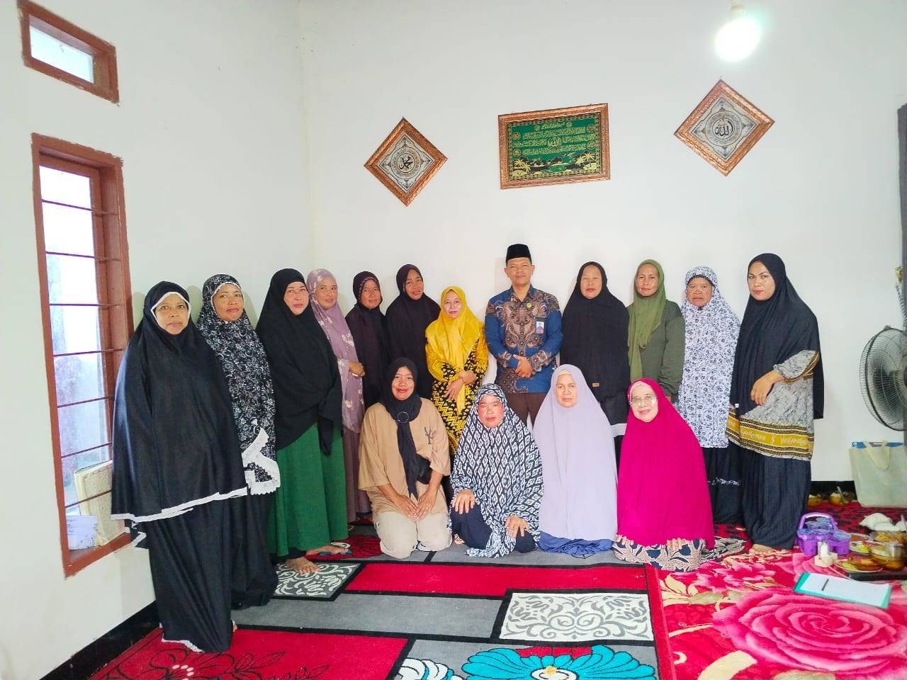 KUA Pusaka Bantimurung  giat cegah Potensi Konflik Sosial Berdimensi Keagamaan bersama  MT Babul Yaqin Desa Mottoangin