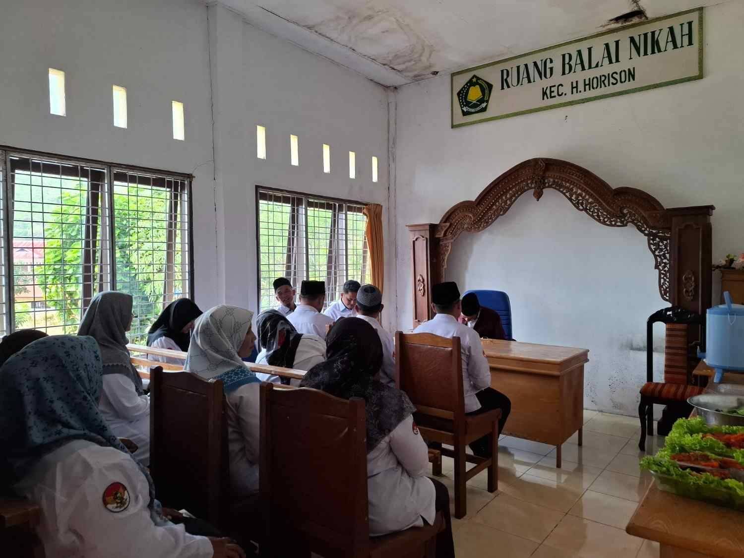 Fokus Administrasi dan Pelayanan Masyarakat, Tiga KUA Gelar Rapat Koordinasi di Haranggaol Horisan