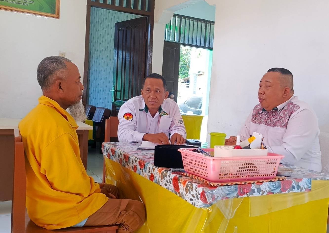 KUA Gunung Maligas Laksanakan Pelayanan Masyarakat, Ajak Jajaran Bekerja Maksimal