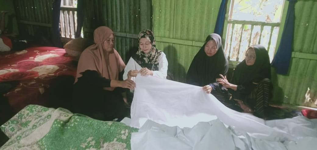 KUA Pusaka Bantimurung Selenggarakan Bimbingan dan Praktik Fardhu Kifayah Penyelenggaraan Jenazah