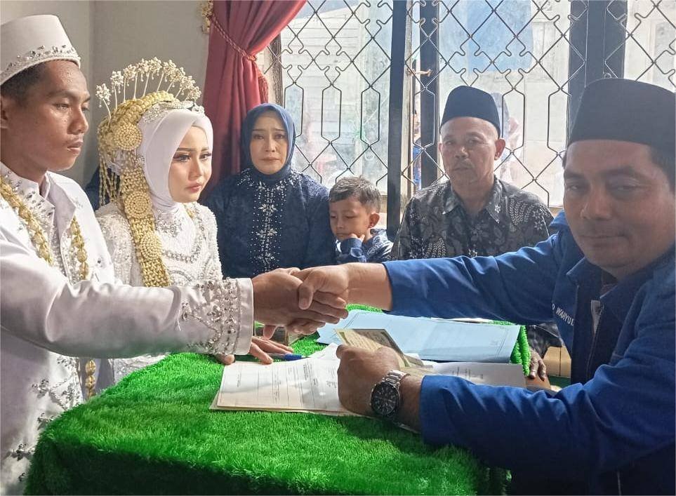 Khutbah Nikah, Eko Wahyudi Sampaikan Pesan Ta’afuw 