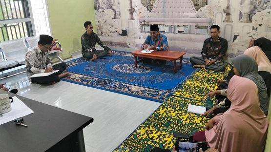 Kepala KUA Kec. Bantan Pimpin Rapat Koordinasi Awal Tahun 2026