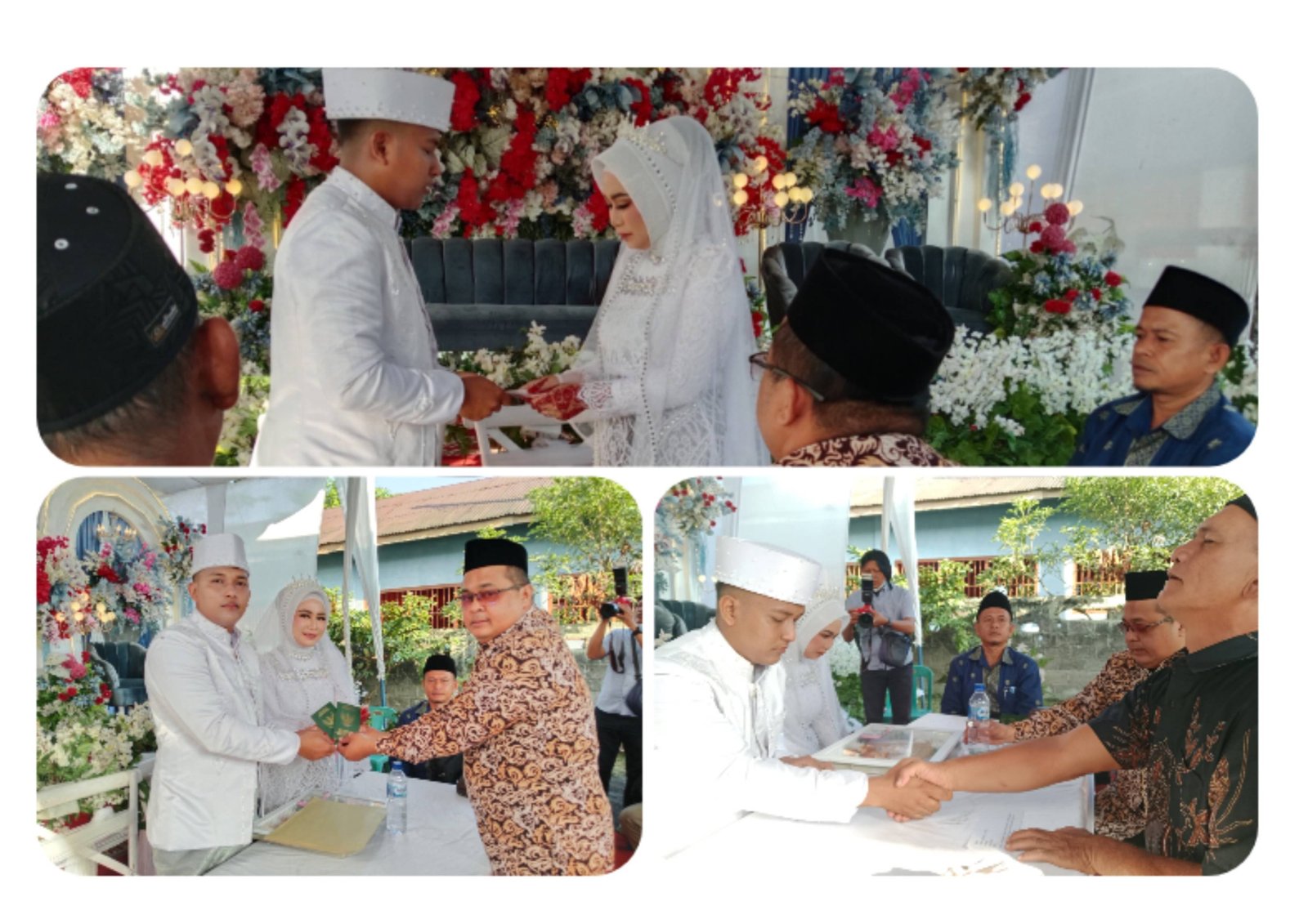 Pelayanan Nikah di Tengah Masyarakat: Ka. KUA Bosar Maligas Catat Pernikahan di Nagori Gunung Bayu