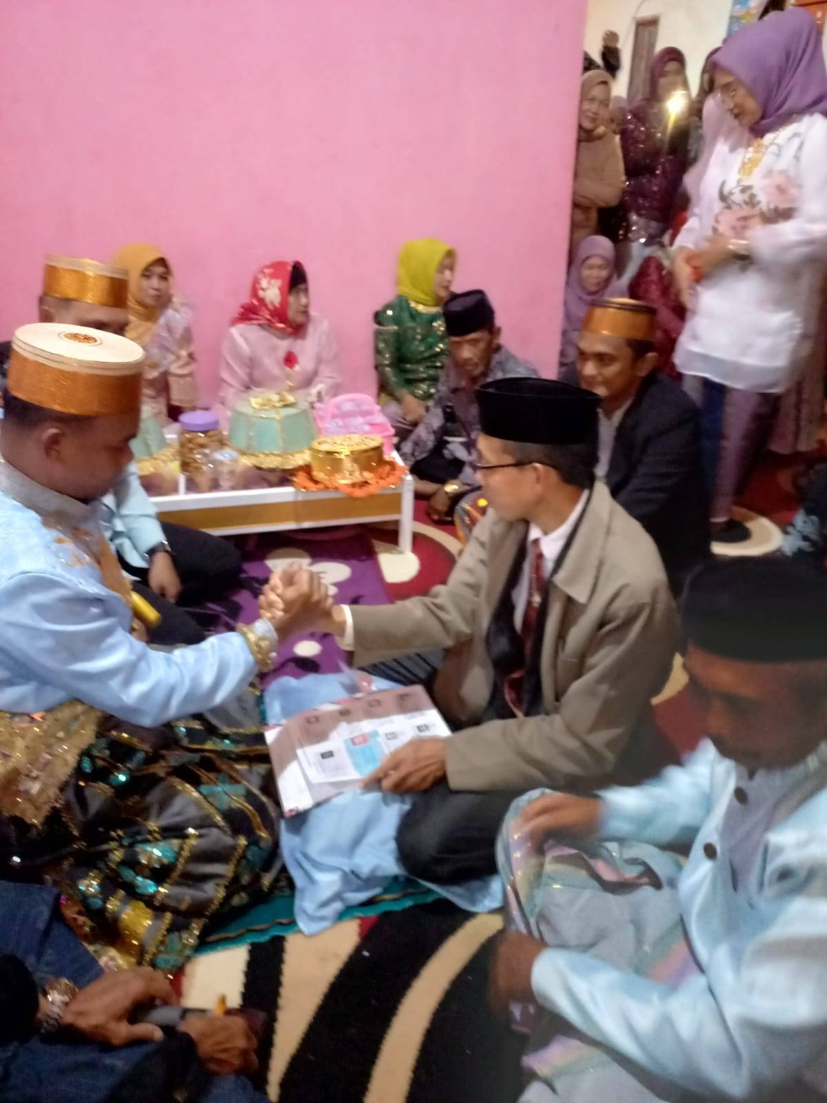Pastikan Pelayanan Optimal, Kepala KUA Mallawa Hadiri Pengawasan Nikah