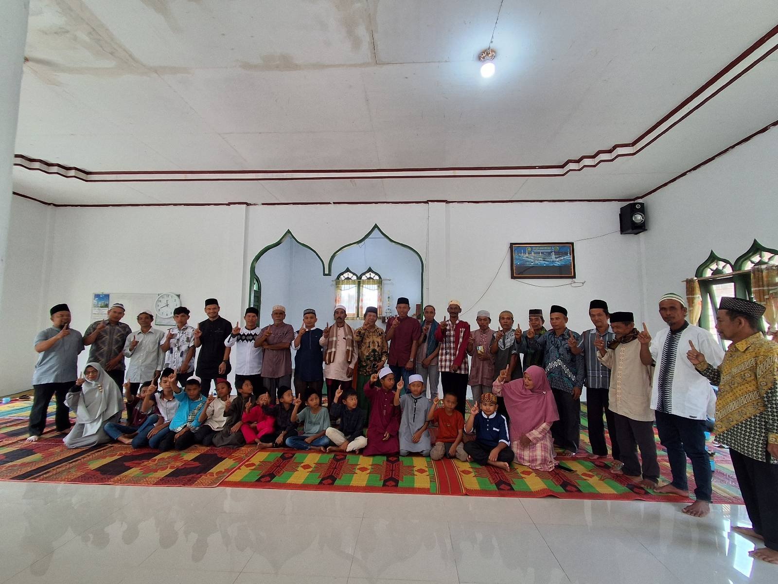 KUA Sumbul Hadiri Isra Mi’raj di Juma Gerat, Tekankan Pentingnya Shalat sebagai Tiang Agama