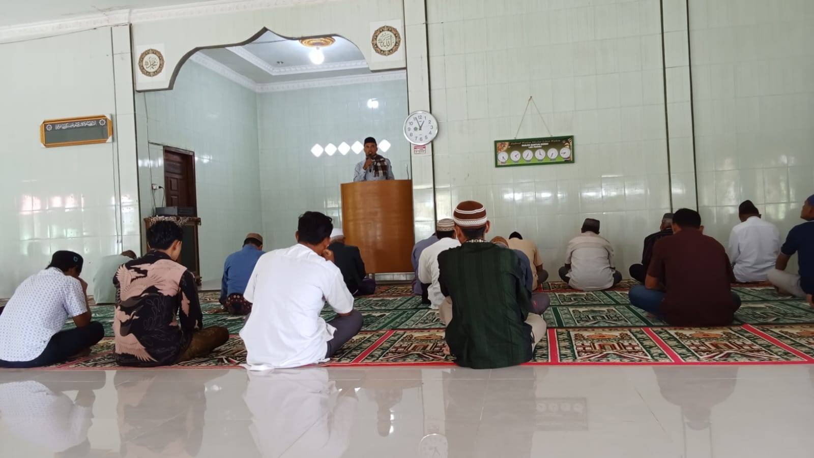 Hijrah Niat Hijrah Amal, Safari Jum'at KUA Lae Parira Awali Tahun 2026 dengan Muhasabah