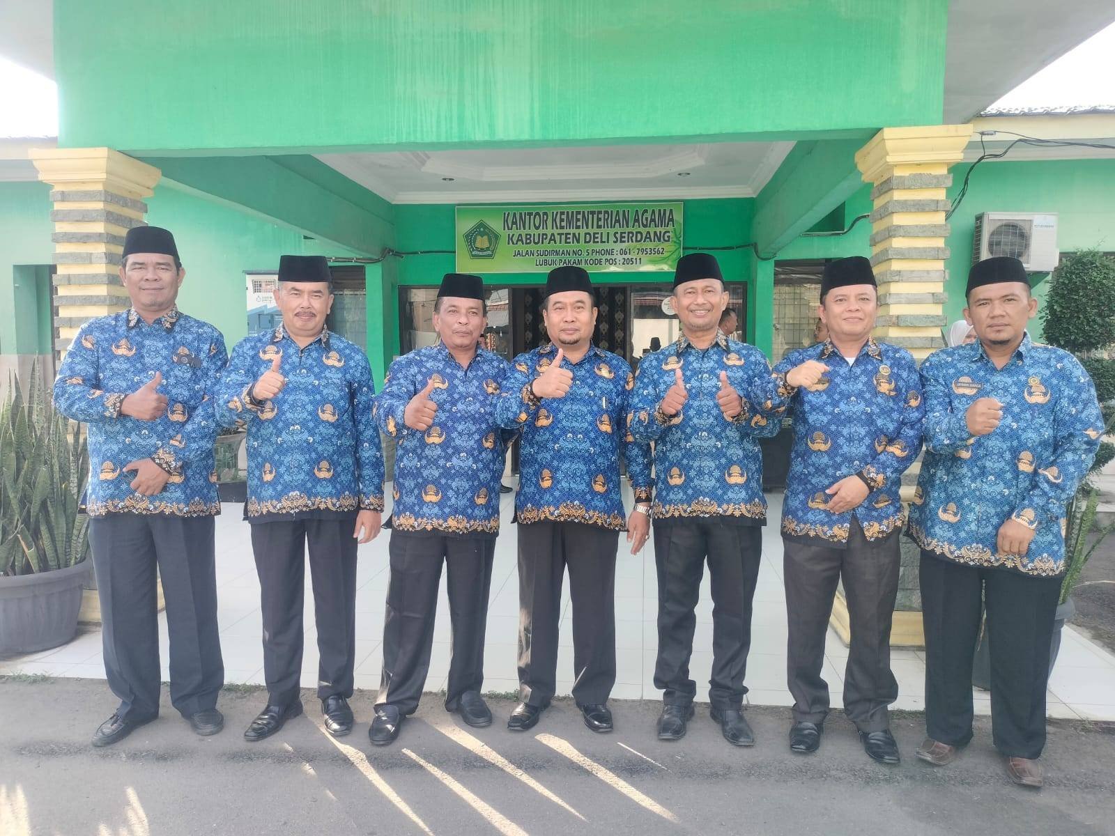 Perkuat Disiplin ASN, Kepala KUA STM Hilir Ikuti Upacara Hari Kesadaran Nasional