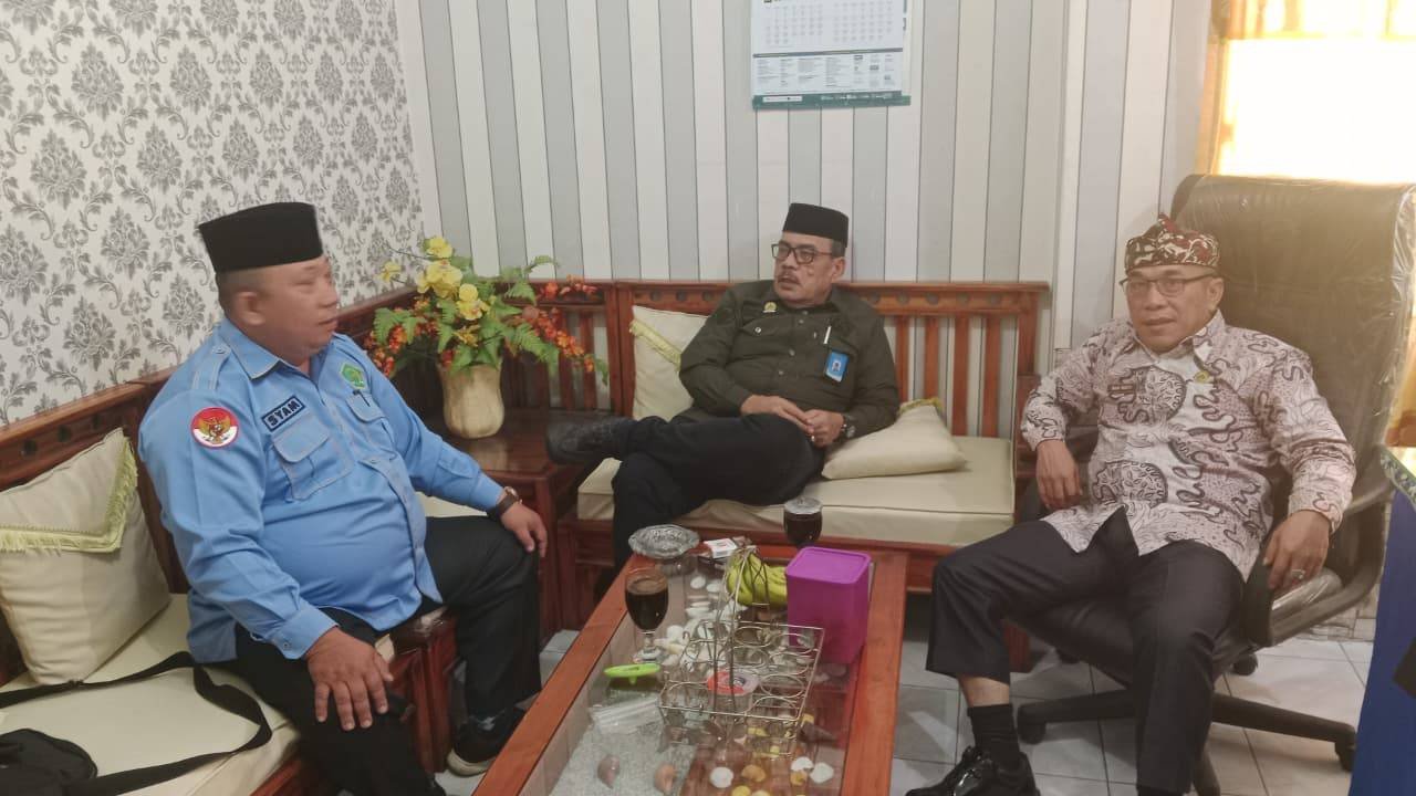 Ka. KUA Gunung Maligas Lakukan Kordinasi dengan Ka.Kankemenag Simalungun