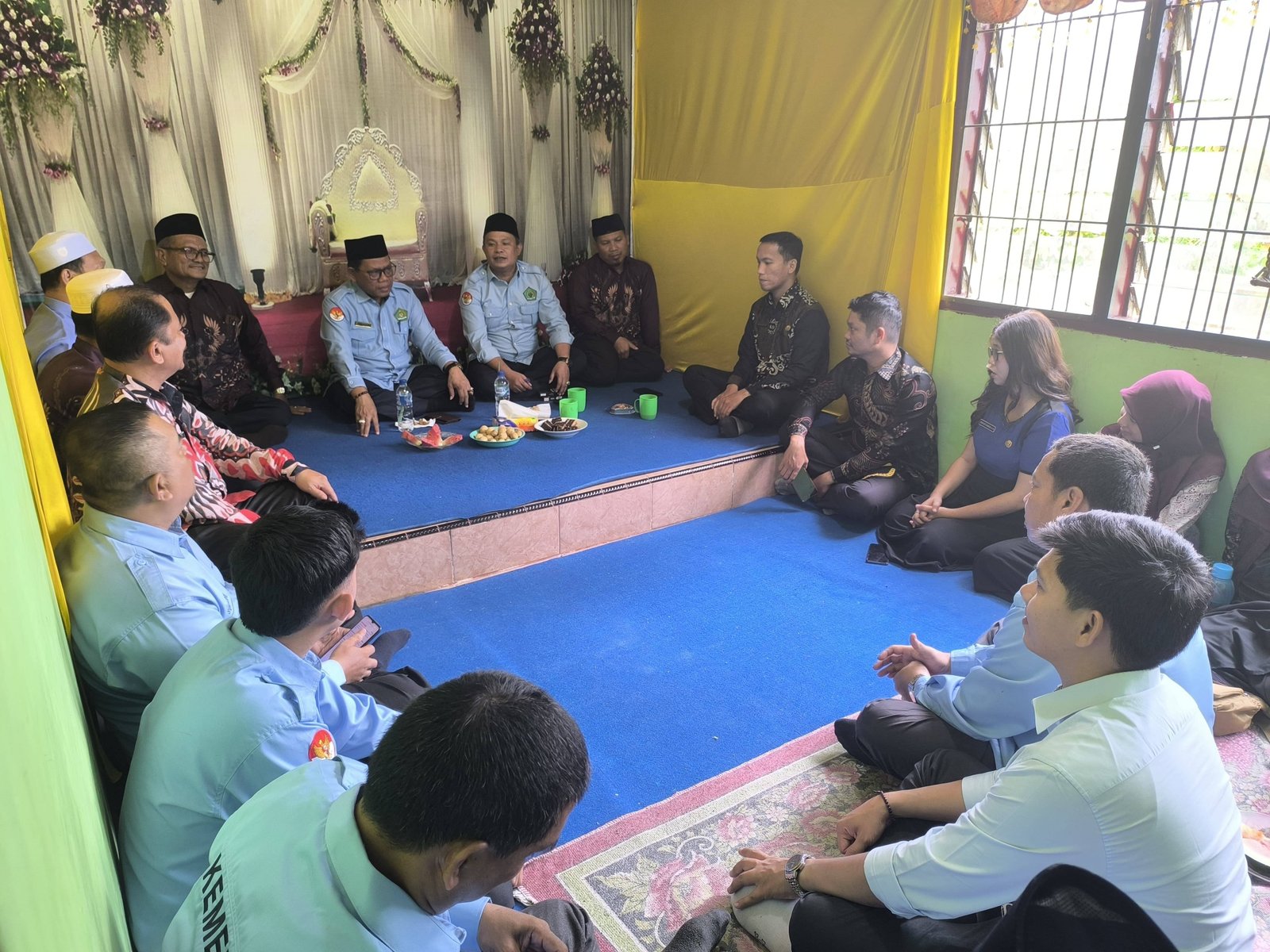 KUA Bangun Purba Terima Kunjungan Monev TW IV Ka. KanKemenag Deli Serdang dan Kasi Bimas Islam