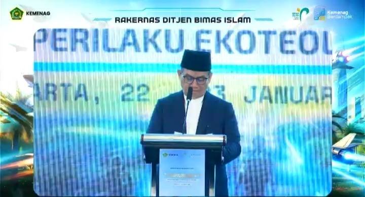 Wamenag Resmi Buka Rakernas Ditjen Bimas Islam
