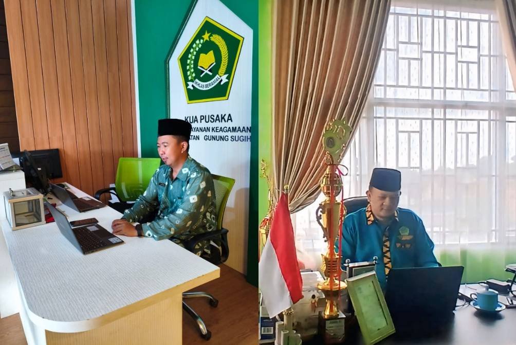 Kepala KUA Gunung Sugih dan Terbanggi Besar Ikuti Rakor Bimas Islam Tahun 2026