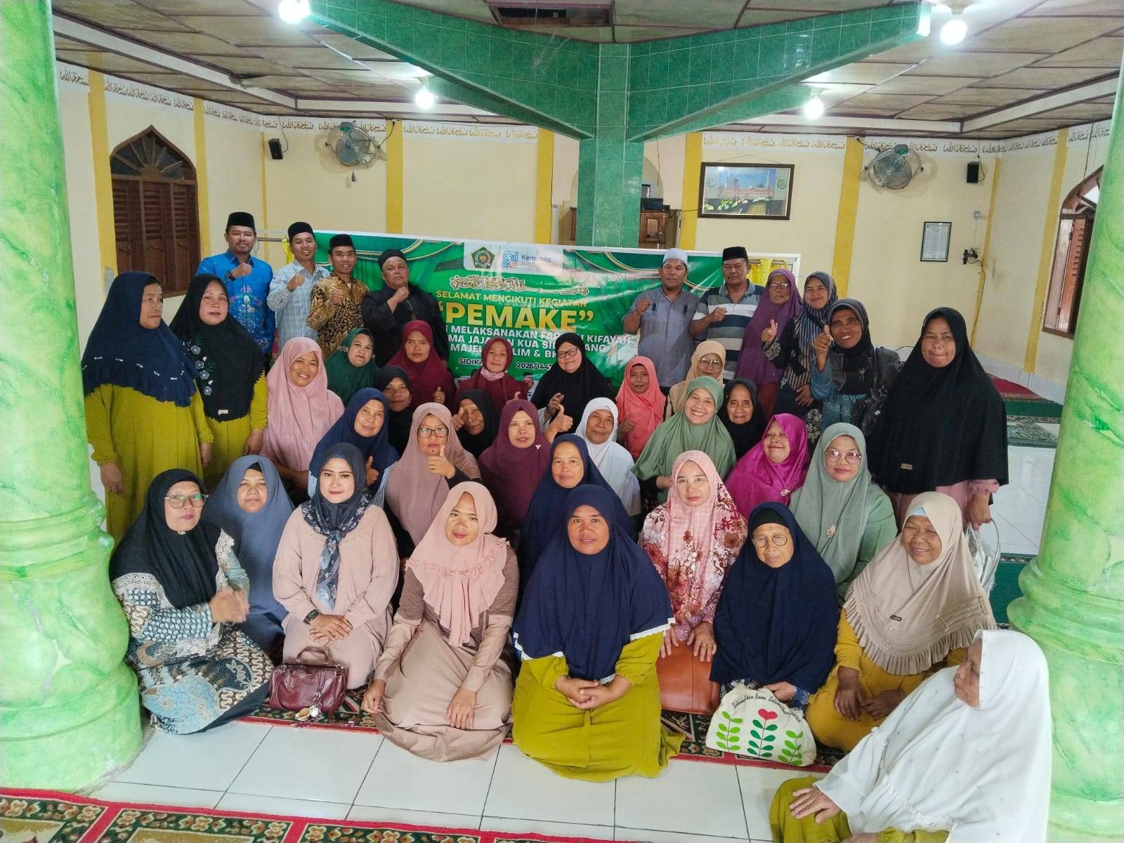 KUA Sidikalang Dorong Majelis Taklim dan BKM Istiqomah Implementasikan Kepdirjen Bimas Islam demi Organisasi yang Sehat