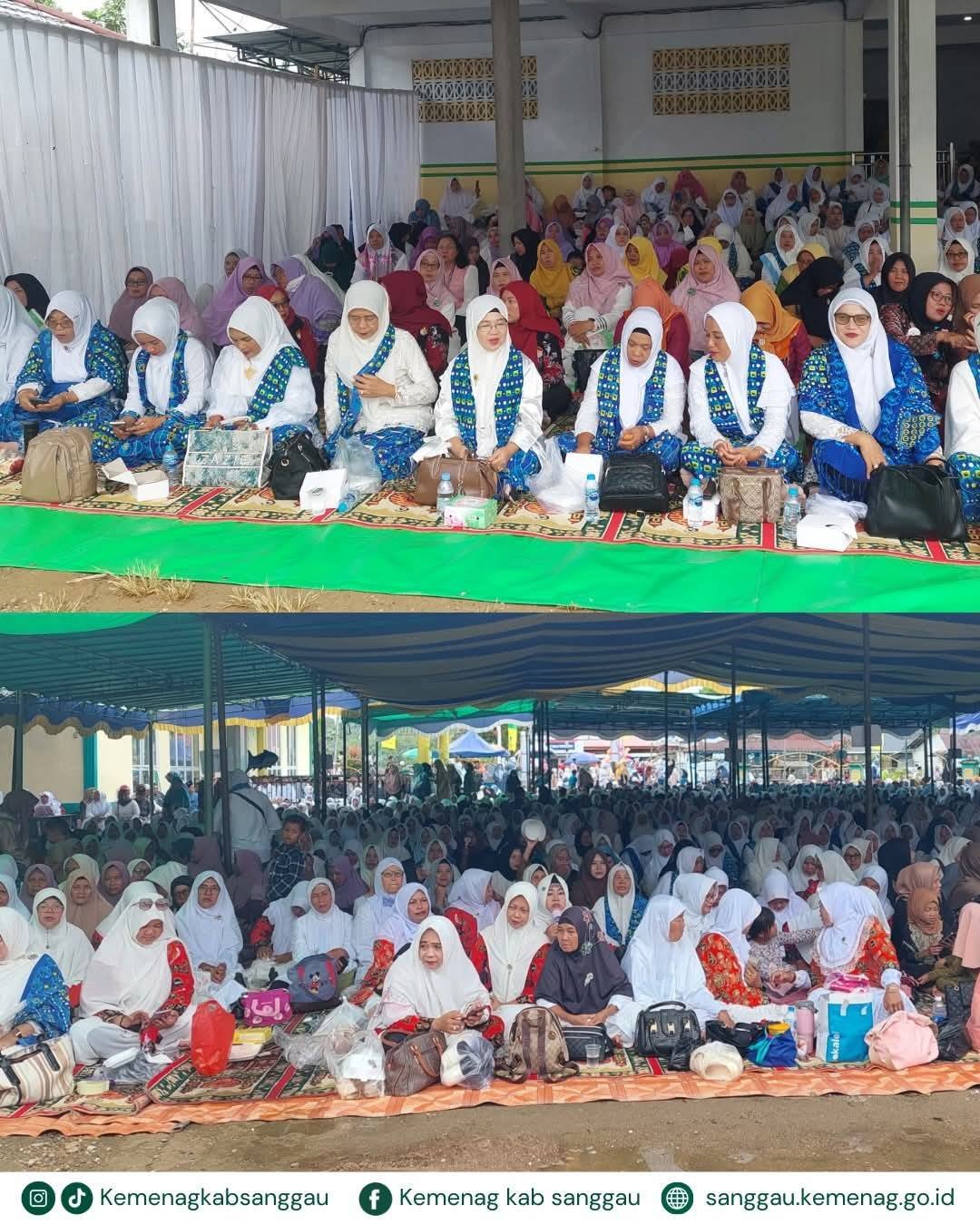 Peringatan Isra Mi’raj 1447 Hijriah yang dirangkaikan dengan Tabligh Akbar Badan Kontak Majelis Taklim (BKMT) se-Kabupaten Sanggau