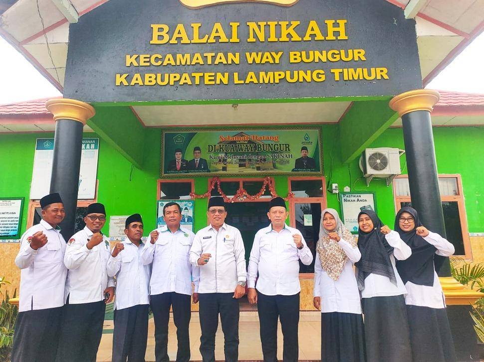 KUA Way Bungur Perkuat Layanan Keagamaan Berbasis Kemaslahatan