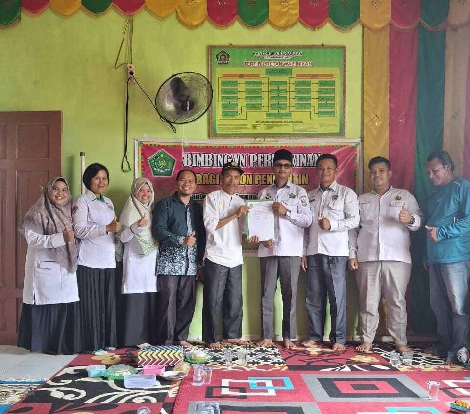 Resmi, Amrizal Jabat Kepala KUA Kecamatan Bunut