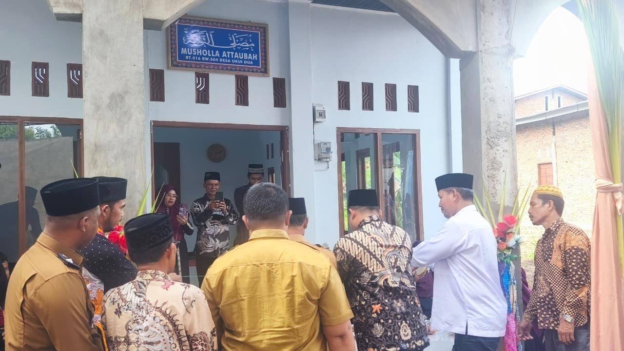 Kepala KUA Ukui Hadiri Peresmian Musholla dan Penutupan MTQ ke-18