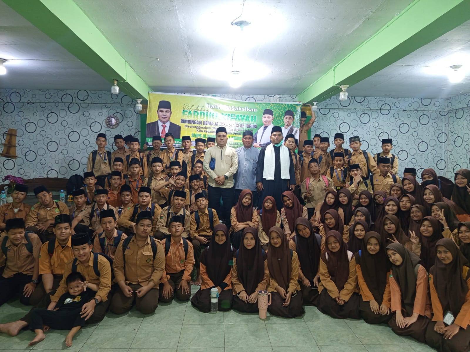 KUA Medan Denai Laksanakan BRUS di SMPS/MTsS Alwashliyah 1