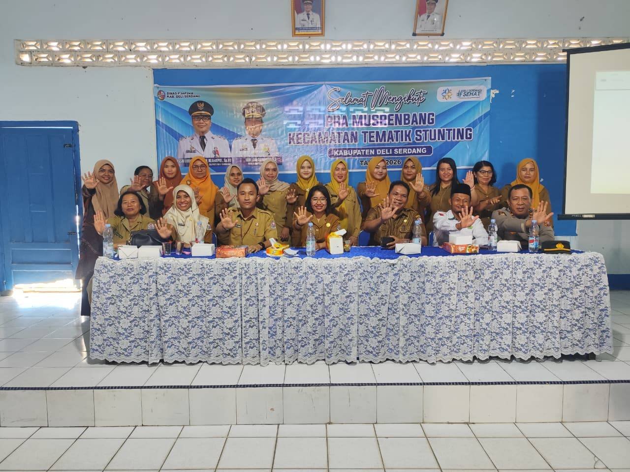 Dukung Program Presiden dan Bupati, KUA Galang Hadiri Pra Musrenbang Tematik Stunting 2026