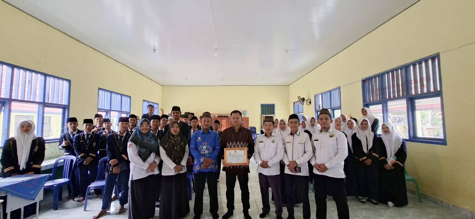 SMP Muhammadiyah 1 Negara Batin Kedatangan Tim KUA, Ada Program Apa?
