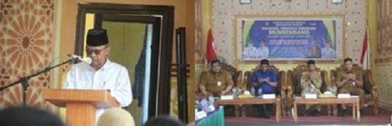 Fokus Pembangunan 23 Desa, Kepala KUA Kec. Bantan Hadiri Musrenbang Tingkat Kecamatan