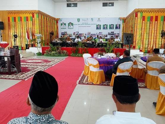 Peringati HUT Ke-25 Baznas, Kepala KUA Bukit Batu Hadiri Gelaran 