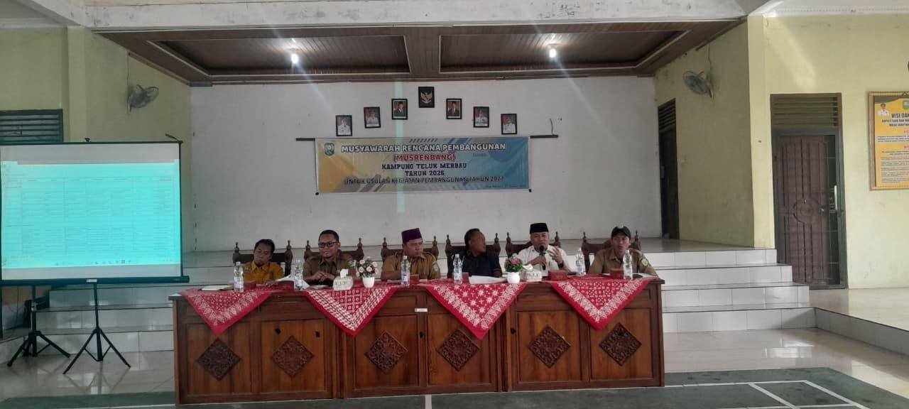 Ka.KUA Dayun Perkuat Sinergi Pembangunan Desa dalam Musrenbang Teluk Merbau