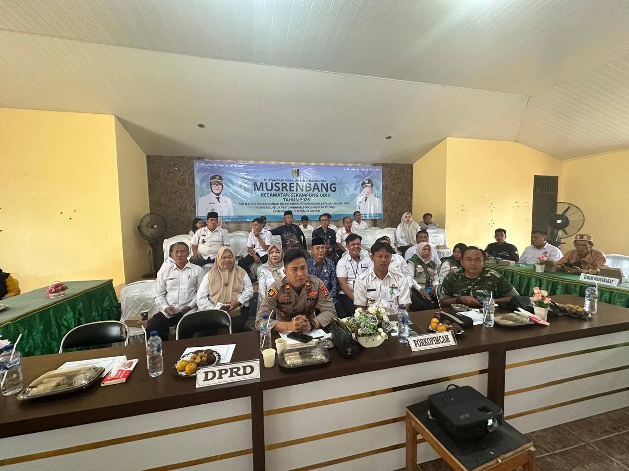 Kepala KUA Sekampung Udik Hadiri Musrenbang Kecamatan