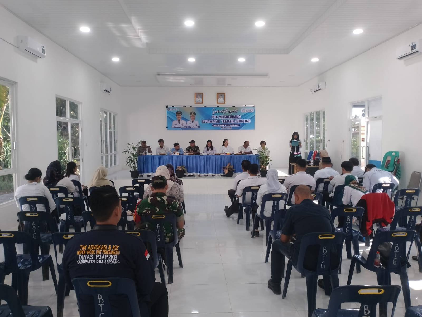 Dukung Generasi Sehat, KUA Bangun Purba Hadiri Musrenbang Tematik Stunting