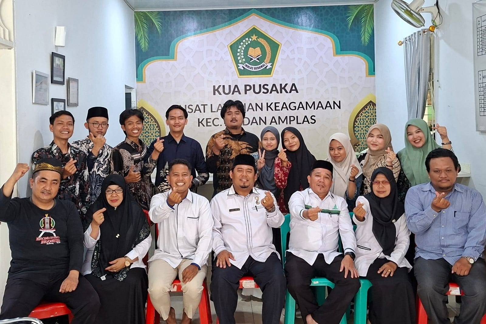 KUA Medan Amplas Dukung Program Magang Mahasiswa UIN sebagai Upaya Menyiapkan SDM Profesional