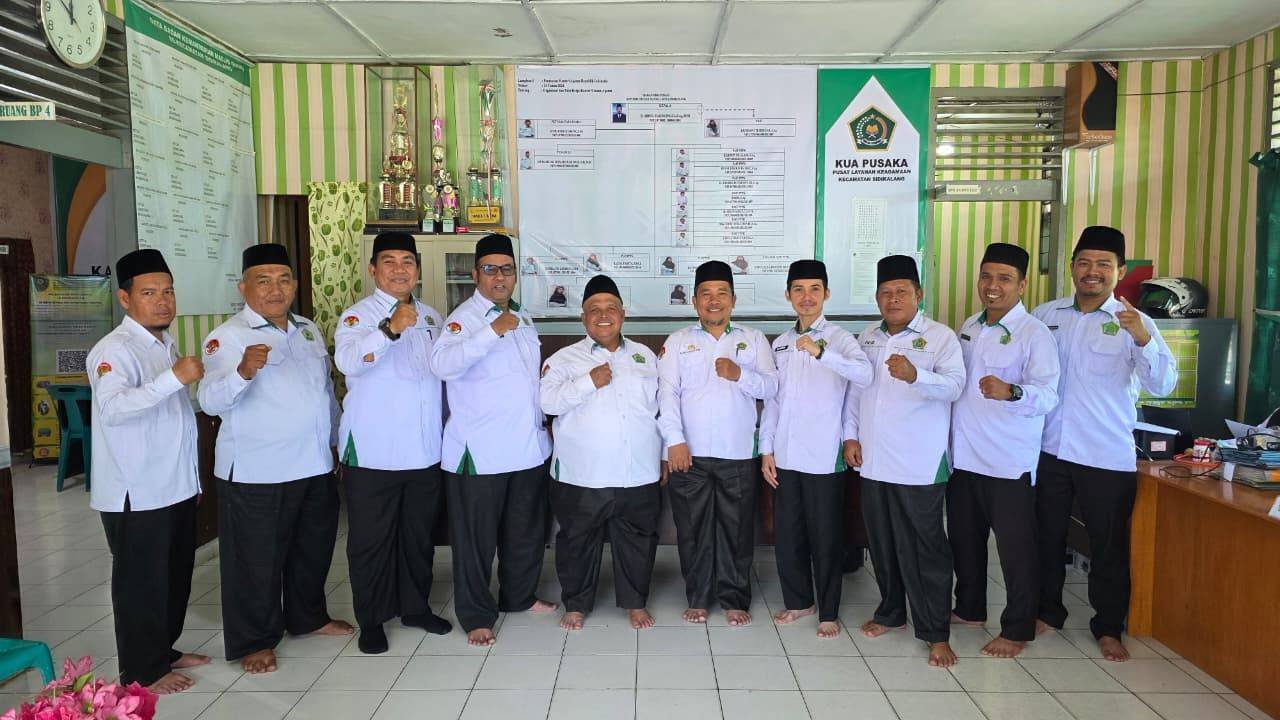 Jajaki Program Literasi Al-Qur'an, KUA Sidikalang Terima Audiensi Kerja LPTQ Kota Medan