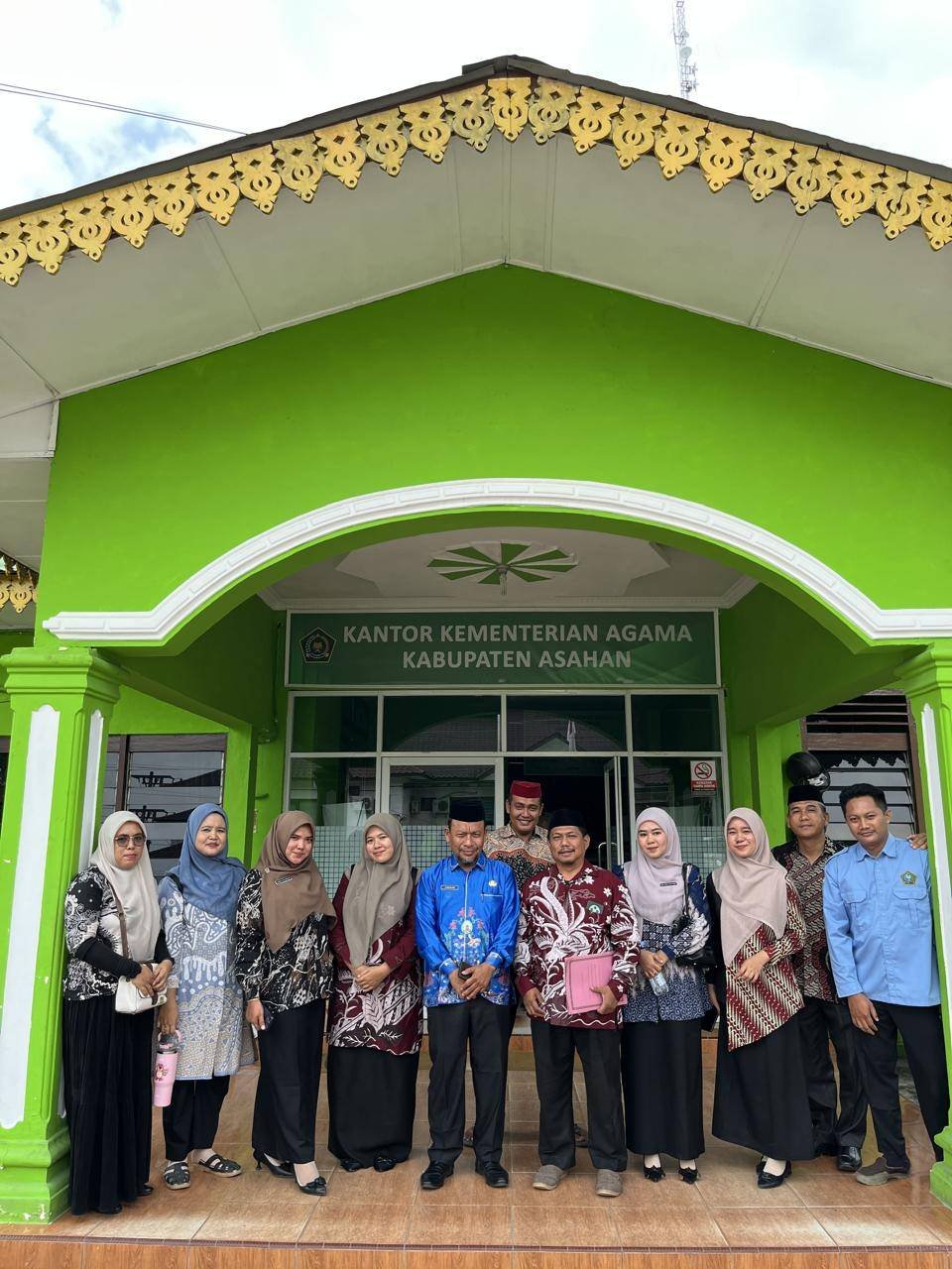 KUA Sei Kepayang Laksanakan Monitoring dan Evaluasi Triwulan IV