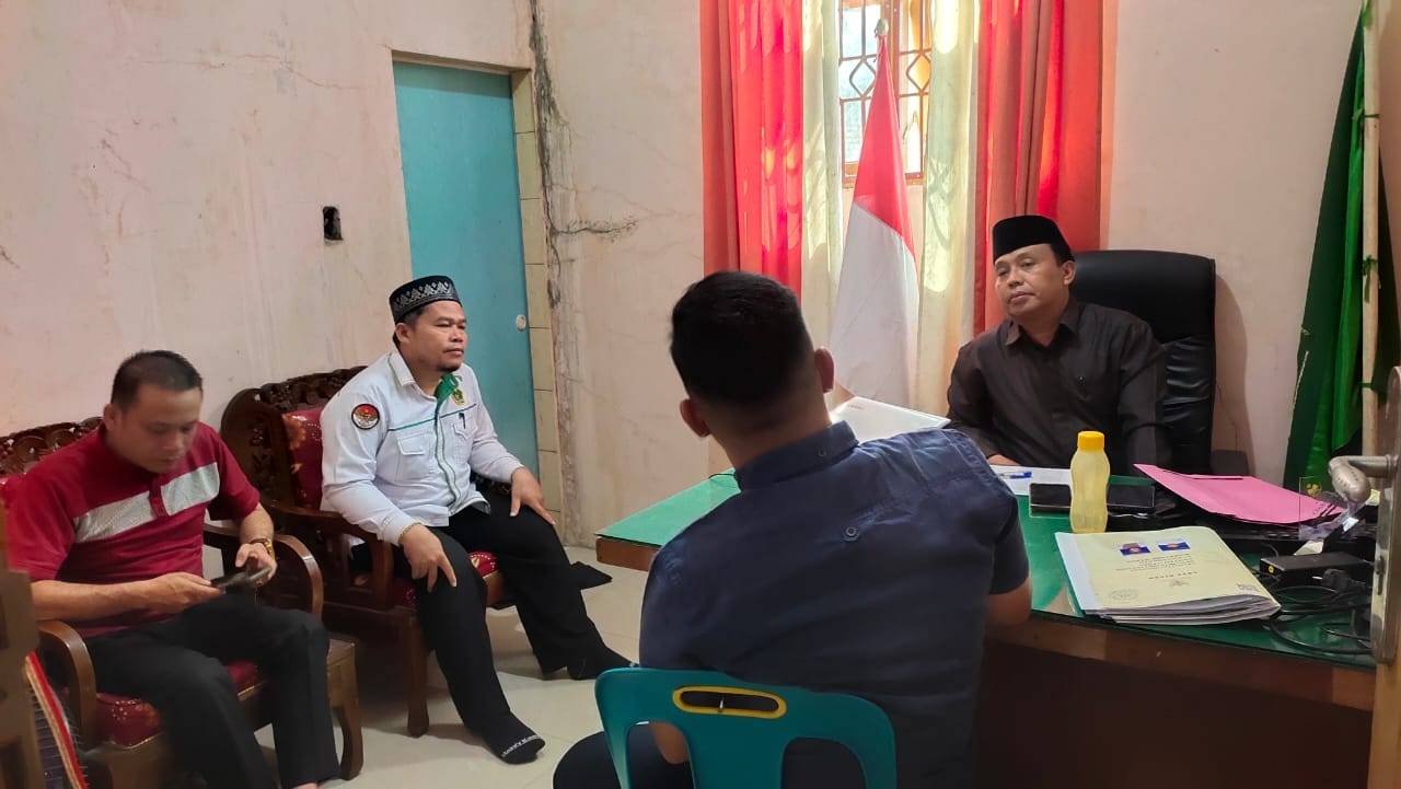 Kepala KUA Rantau Utara Laksanakan Rapat Persiapan MTQ Tingkat Kabupaten Labuhanbatu dengan Pengurus LPTQ