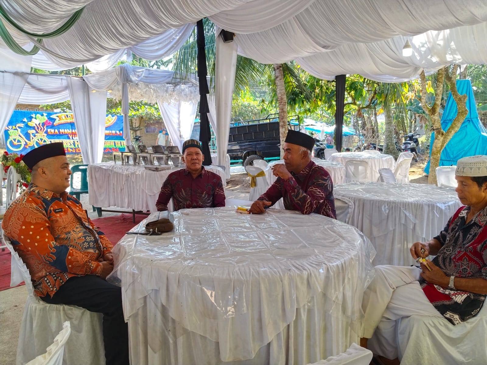 Pererat Tali Silaturahmi, Ka. KUA Bosar Maligas Bersua Mantan Camat Bosar Maligas