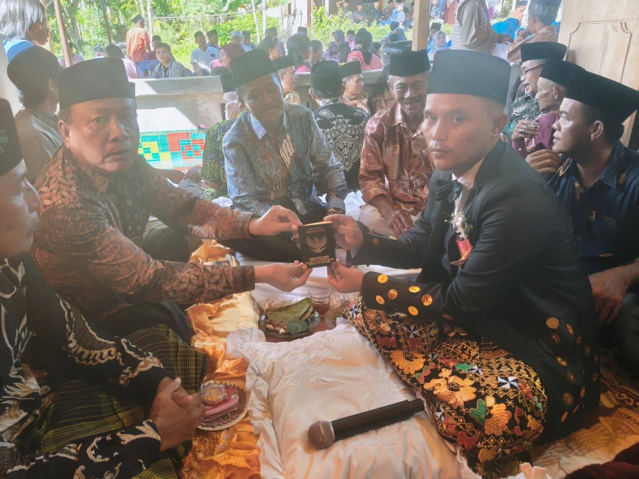 KUA Lahewa Catat Dua Peristiwa Nikah: Ingatkan Pentingnya Keluarga Sakinah